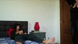 Sister Catches Her Step Brother Jerking and Helps Him snapshot 2