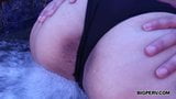 Большая попка Draya Dare показывает свою горячую задницу в бассейне! snapshot 8