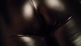 Massage for my ass in leather leggings snapshot 9