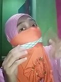 Self gagging Indonesian with mask snapshot 11