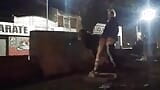 public sex in front of viewers short skirt flashing no panties shows pussy gets caught snapshot 7