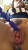 Granny squirting using dildo snapshot 13