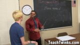 Latino teacher Alexsander Freitas fucks Preston Andrews in the ass snapshot 1