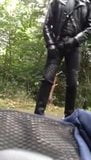 Leather Gasmask Outdoor snapshot 7