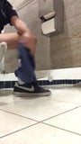 SUCKING COCK UNDER A MALL BATHROOM STALL snapshot 1