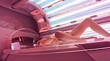 Kamera w solarium - podglądacz - gorący solo orgazm snapshot 14
