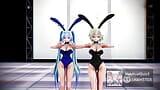 MMD r-18 Gumi and Miku paranoid mobile girl lol Persecution r18 ntr Fuck DIldo big ass cum swallow Milf  3d hentai snapshot 2