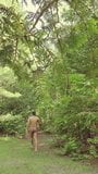 Nude walking in the wood 2 snapshot 2