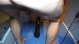 Giant anal dildo 9cm diameter fucking my asshole. tooo big! snapshot 3