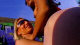 2人のレズビアンが砂の上でタッチしてセックス＃1 snapshot 12