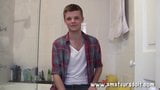 Aussie Amateur Arthur: Cute Skinny Hairy Dude Jerks Off snapshot 1