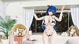 Fern ai IDOL - nicholaigino - blaue haare, edit, smixix snapshot 2