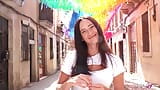 GERMAN SCOUT - Schlankes Teen Mina Moreno mit grossen Naturtitten beim Model Casting gefickt snapshot 3