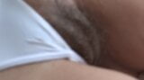 While I rest at the hotel on the beach, my boss films my big hairy pussy snapshot 15