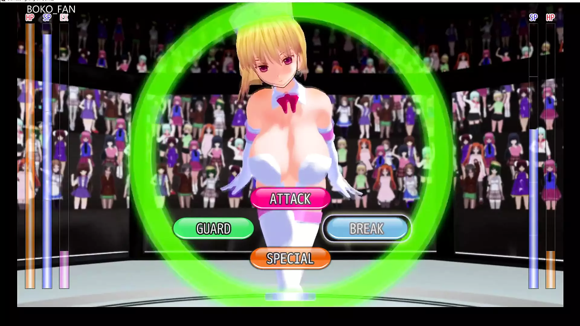 Ultimate Fighting Girl Type B Grapple (boko877). 