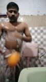 Mallu Boy Bathing Scene snapshot 11