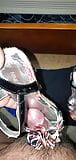 beautiful wedge heels i saw at my friend house which belong to her  daughter snapshot 5