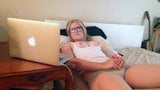 Girl masturbating watching porn - nicolo33 snapshot 6