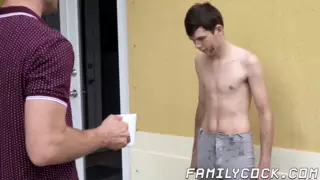 Taboo Gay Sex Between Step Father and Horny Young Twink by Family ...