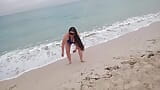 Latina Slut Wife Walking On The Beach Meets Safado And Has Sex With Him Without Condom 2 snapshot 6