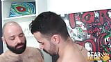 BEARFILMS Hunk Teddy Torres Breeds Chubby Bear John Lock snapshot 5