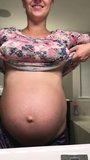 Pregnant tits slow motion boob drop snapshot 2