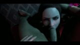 Succubus fa sesso a tre con una coppia - animazione 3d snapshot 2