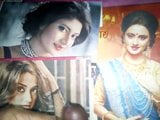 मनाली डे, मोनाली ठाकुर और संदीप्ता के साथ 3सम snapshot 6