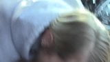 Getting a blowjob at the parking lot snapshot 5