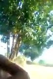 Desi Bhojpuri girlfriend fucked outdoors snapshot 1