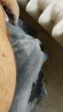 Dirty construction worker almost caught with his dick out snapshot 5