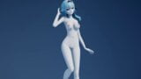 Genshin. Eula big boobs ass sexy hot cute dance snapshot 1