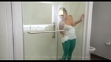 Hot step mom helps step son bath snapshot 16