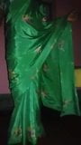 Satynowy jedwab sari bishu crossy snapshot 1