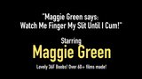 Maggie Green говорит: смотри, как я трахаю пальцами мою щель, пока я не кончу! snapshot 1