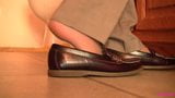 Caroline Sperry penny loafer bathroom shoeplay PREVEW snapshot 2