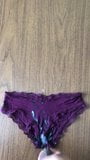 cum in purple panties snapshot 5