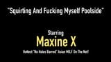 It's Fucky Ducky Time With Squirting Asian Sex Bomb MaxineX! snapshot 1