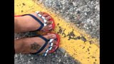 Diamond Key Brown Toenails snapshot 7