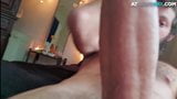 Tattooed otter solo tugs his dick for cumshot snapshot 11