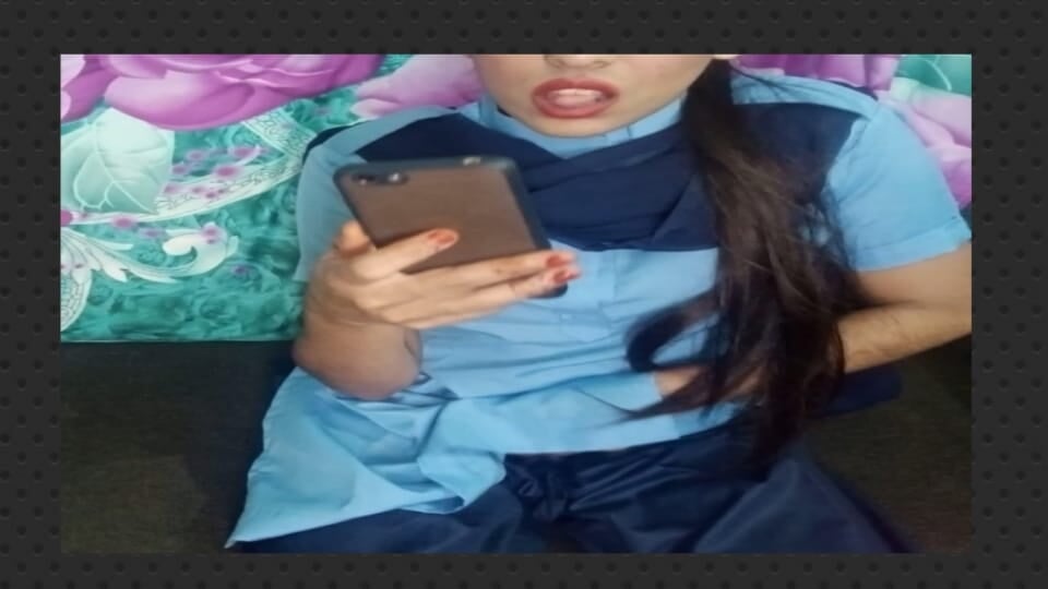 Desi Village School Girl Caught Watching Porn on Mobile