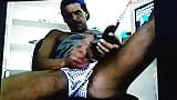 Lost Vintage 2001 supermodelo Cory Bernstein fazendo sexo por telefone! Latejante pau duro e enorme gozada snapshot 1