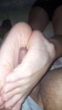 Rico footjob omgekeerde zolen snapshot 5