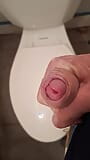 Stroking in the bathroom snapshot 5