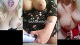 Milf With Huge Tits and Nipples Rides Toys snapshot 5
