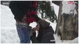 Deutsche Teens lieben Outdoor-Wintersex snapshot 15