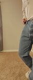 Solo male reveal big cock and balls big dick and balls huge cock and balls huge dick and balls in jeans snapshot 1