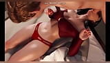 Le trésor de Nadia (Pricia, chemise rouge sexy), pipe snapshot 13