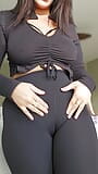 MILF Teacher in leggings strips and masturbates online snapshot 2