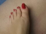 Long Red Toenail Back Scratch snapshot 4